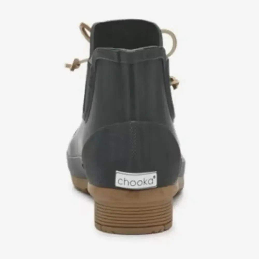 NWOB Women’s Chooka Downtown Rain Boot in Black SZ 7